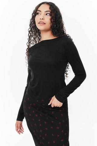 Ruched Fitted Top