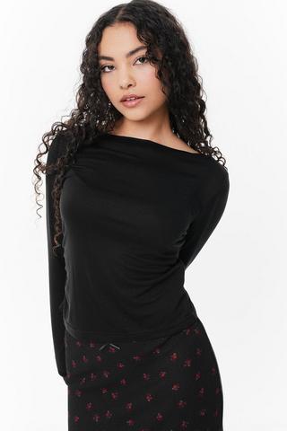 Ruched Fitted Top