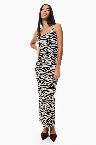 Zebra Bodycon Dress