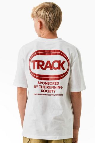 FP OPP TEE RELAXED WHITE