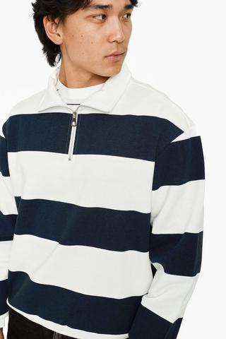 Quarter Zip Sweat Top