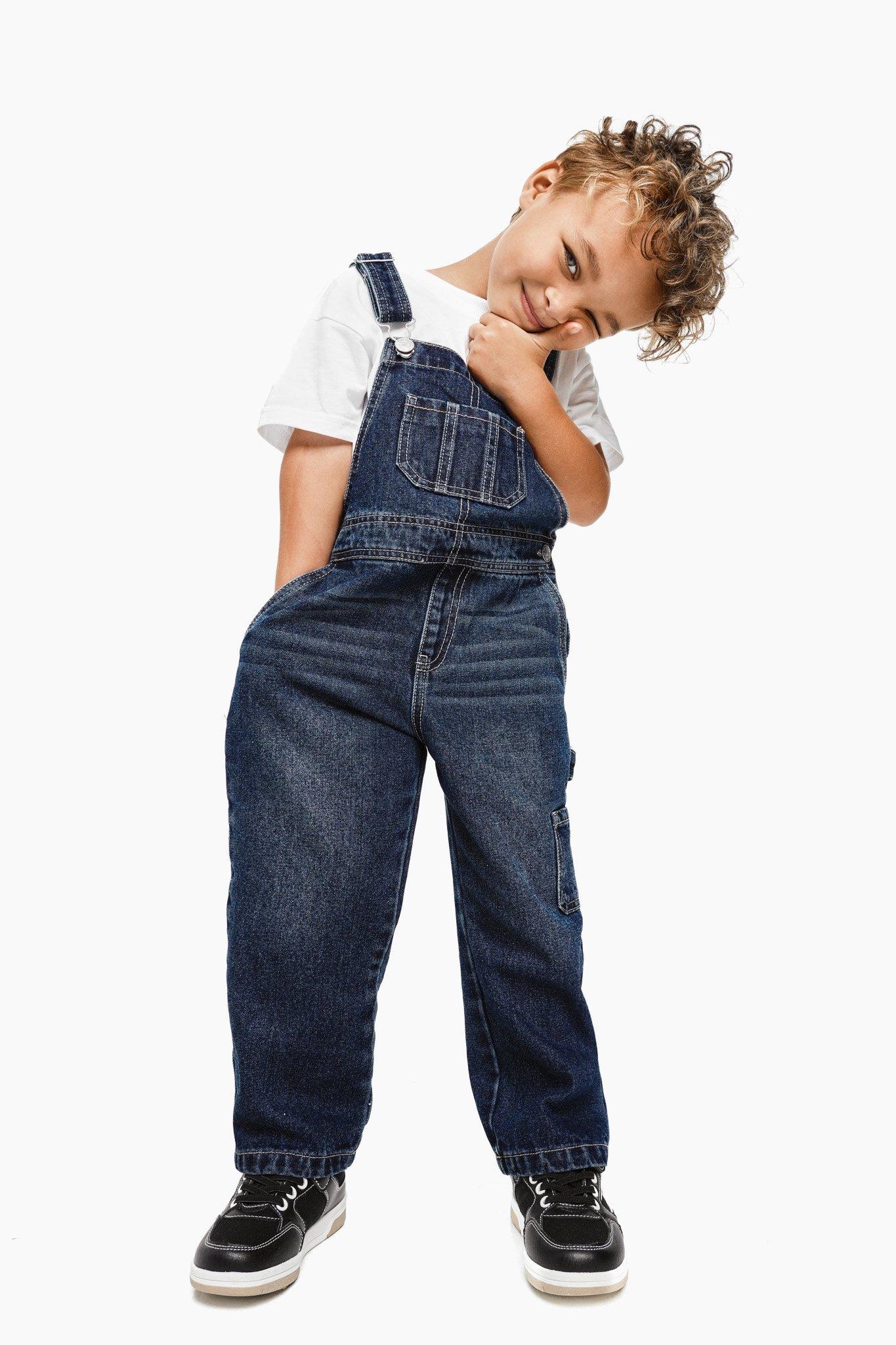 ときめきdenimdungaree Denim Dungaree