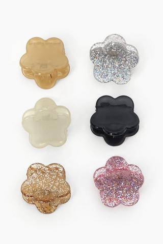 6 Pack Mini Hair Claw