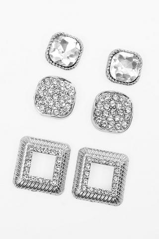 2 Pack Stud Earrings