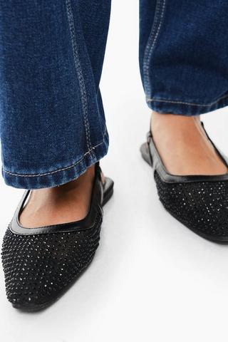 Diamante Slingback Pump