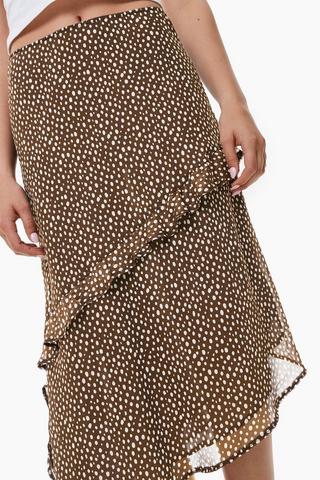Asymmetrical Midi Skirt