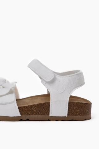 Bow Ankle Strap Sandal