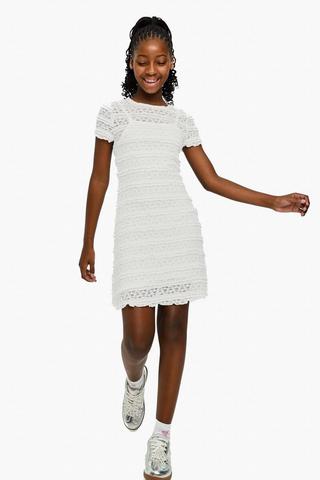 Lace Mini Dress