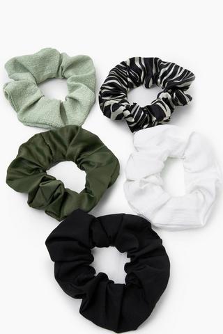 5 Pack Scrunchies