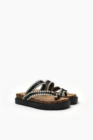 Multi Strap Platform Sandal