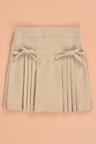 Bow Detail Wrap Skirt