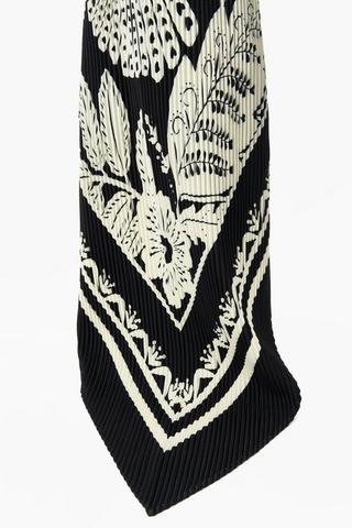 Floral Satin Scarf