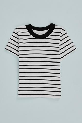 Stripe Short Sleeve T-Shirt