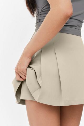 Pleated Skort