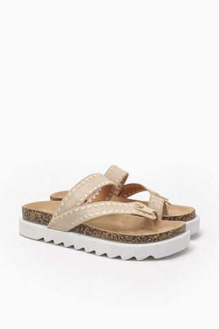 Multi Strap Platform Sandal