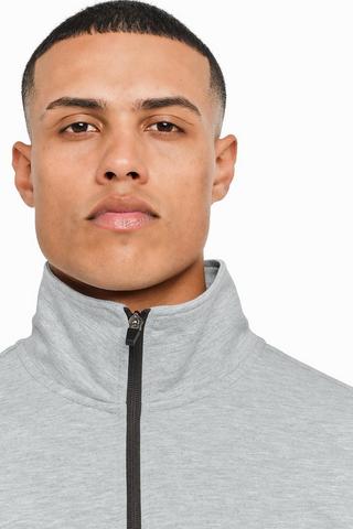 Quarter Zip Sweat Top