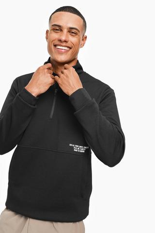 Quarter Zip Sweat Top