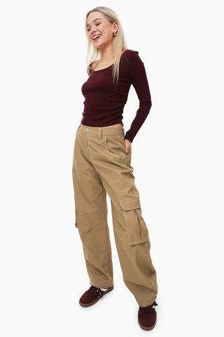 Cargo Barrel Pants