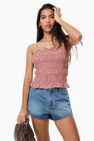 Cheeky Denim Shorts