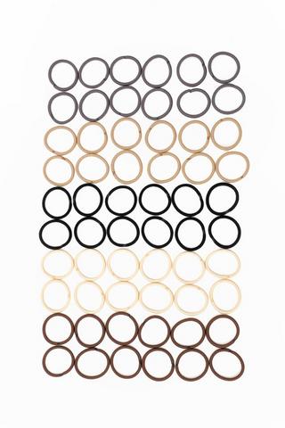 60 Pack Hair Elastics