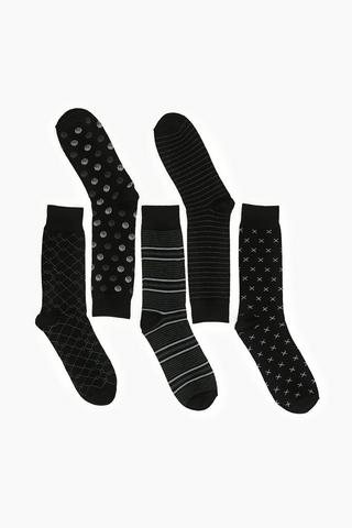 5 Pack Socks