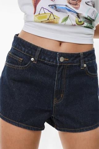 Cheeky Denim Shorts