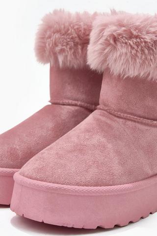 Faux Fur Ankle Boot