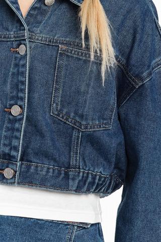 Cropped Denim Jacket