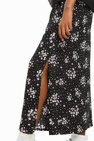 Column Midi Skirt