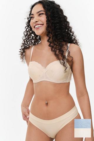 2 Pack Balconette Bra