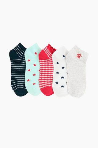 5 Pack Socks