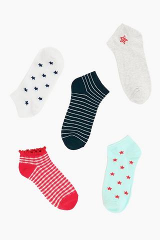 5 Pack Socks