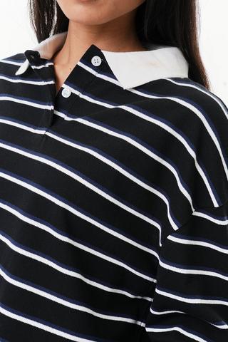 Stripe Long Sleeve Golfer