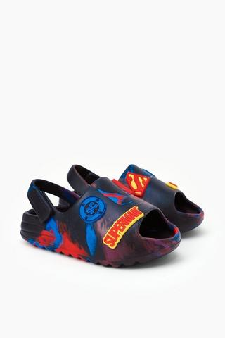 Superman Slingback Slides