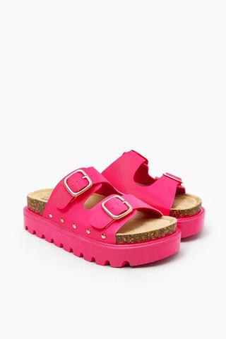 Double Buckle Slides