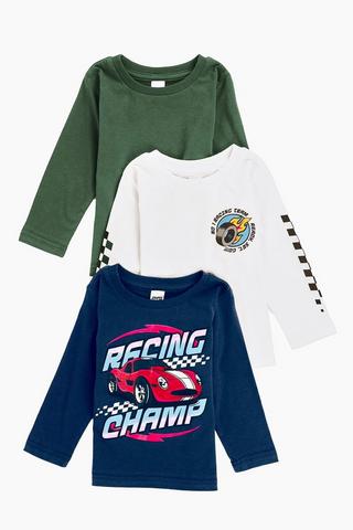 3 Pack Long Sleeve T-Shirts