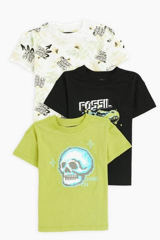 3 Pack T-Shirts