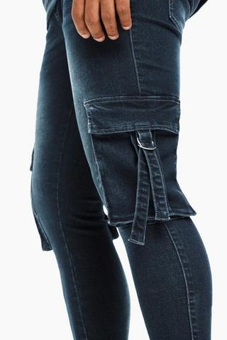 Spray On Cargo Denim