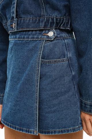 Denim Skort