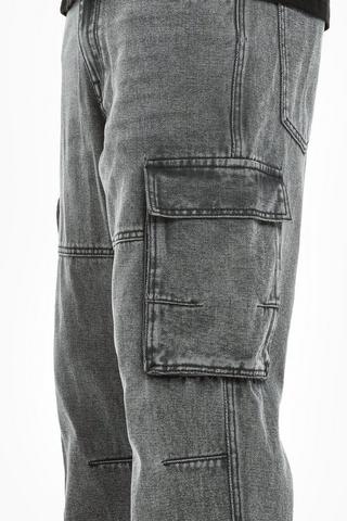Straight Cargo Denim