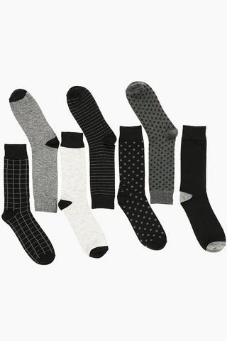 7 Pack Anklet Socks