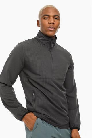 Quarter Zip Sweat Top