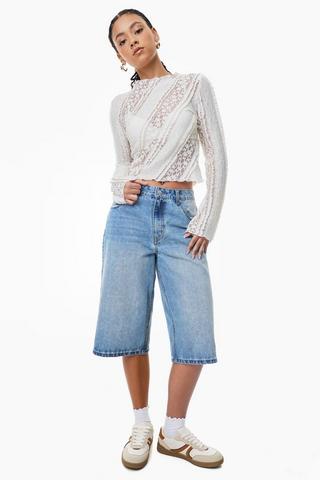 Baggy Denim Jorts