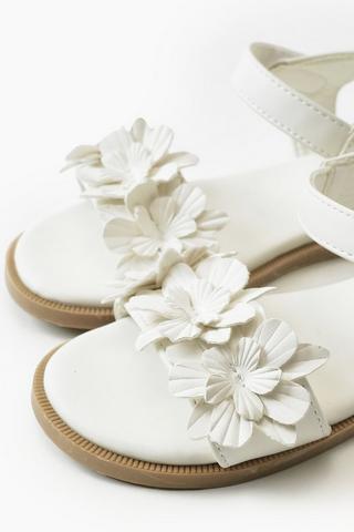Flower Ankle Strap Sandal