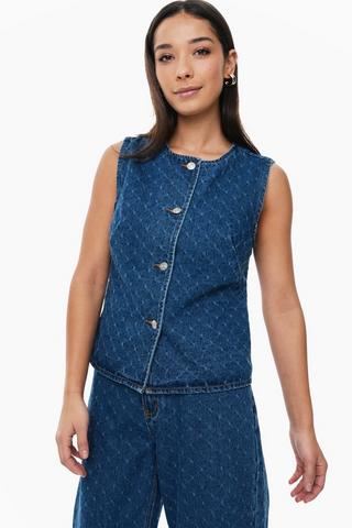 Denim Waistcoat
