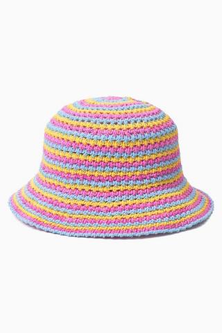 Straw Bucket Hat