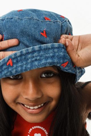 Heart Bucket Hat