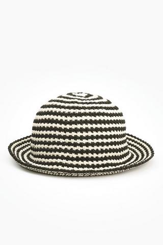 Straw Bucket Hat