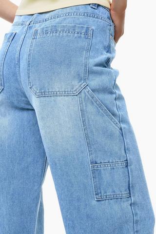 Wide Leg Carpenter Denim