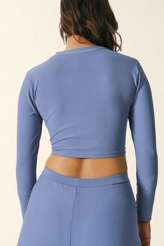 Long Sleeve Bikini Top